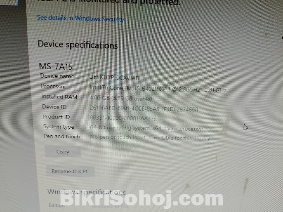 Desktop and pc